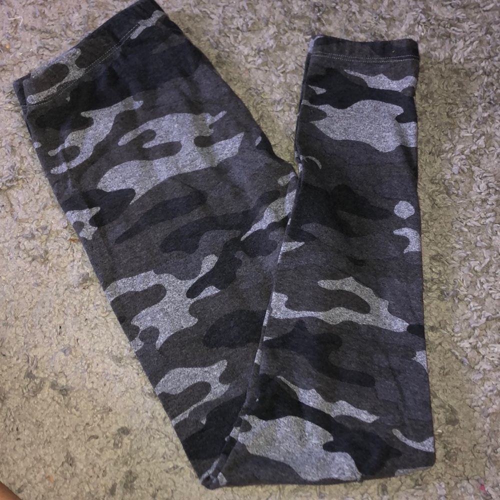 Gray Camo Leggings